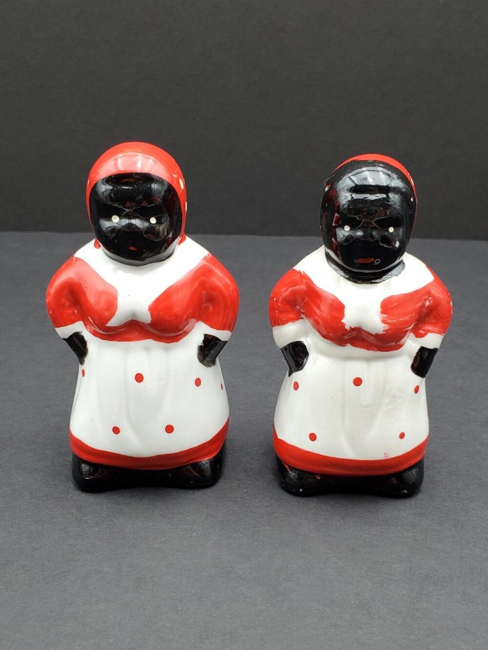 African American Maids Salt & Pepper Shakers Americana Black Maids Shakers
